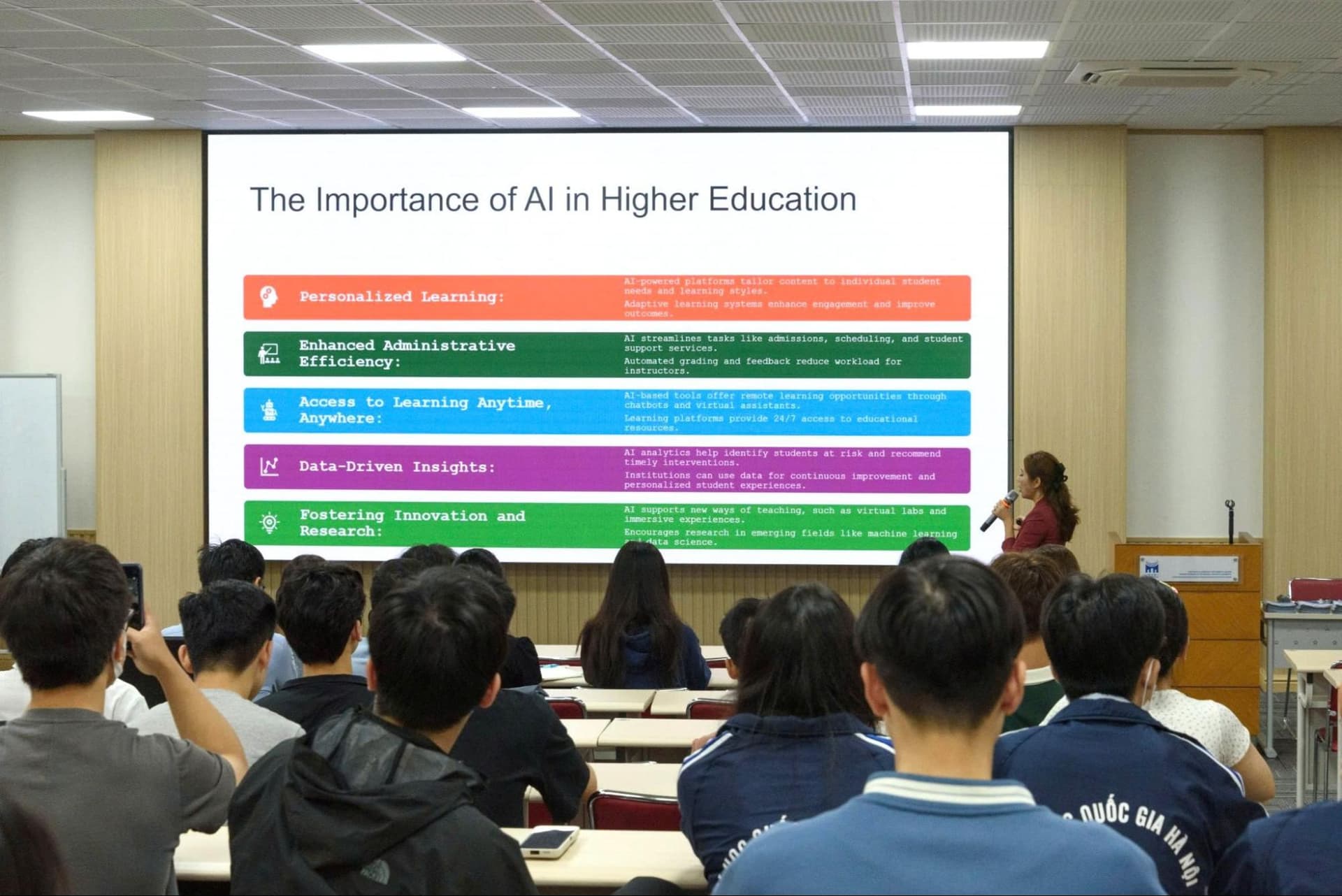 Sử dụng trí tuệ nhân tạo (AI) có trách nhiệm và hiệu quả cùng TS. Cecilia Chen