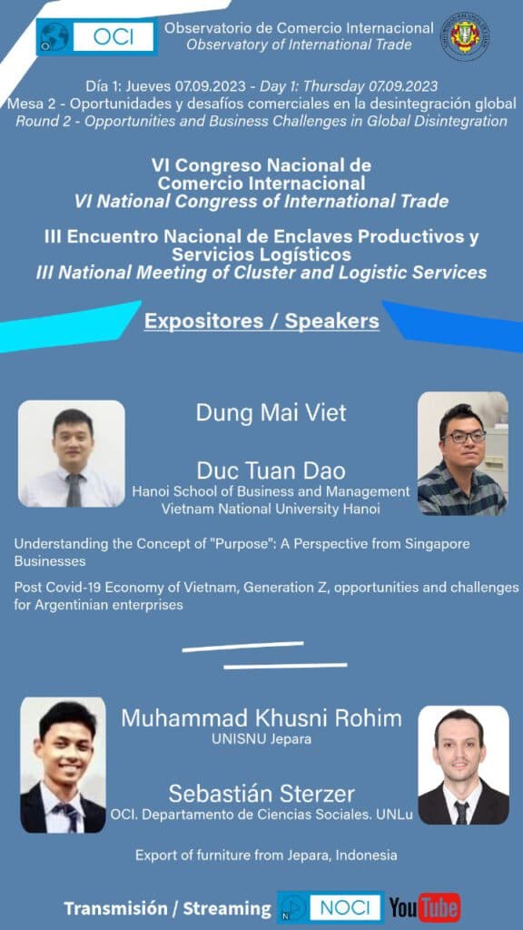 HSB tham gia Hội nghị Quốc gia CoNCI & ENEPSeL 2023 tại Argentina