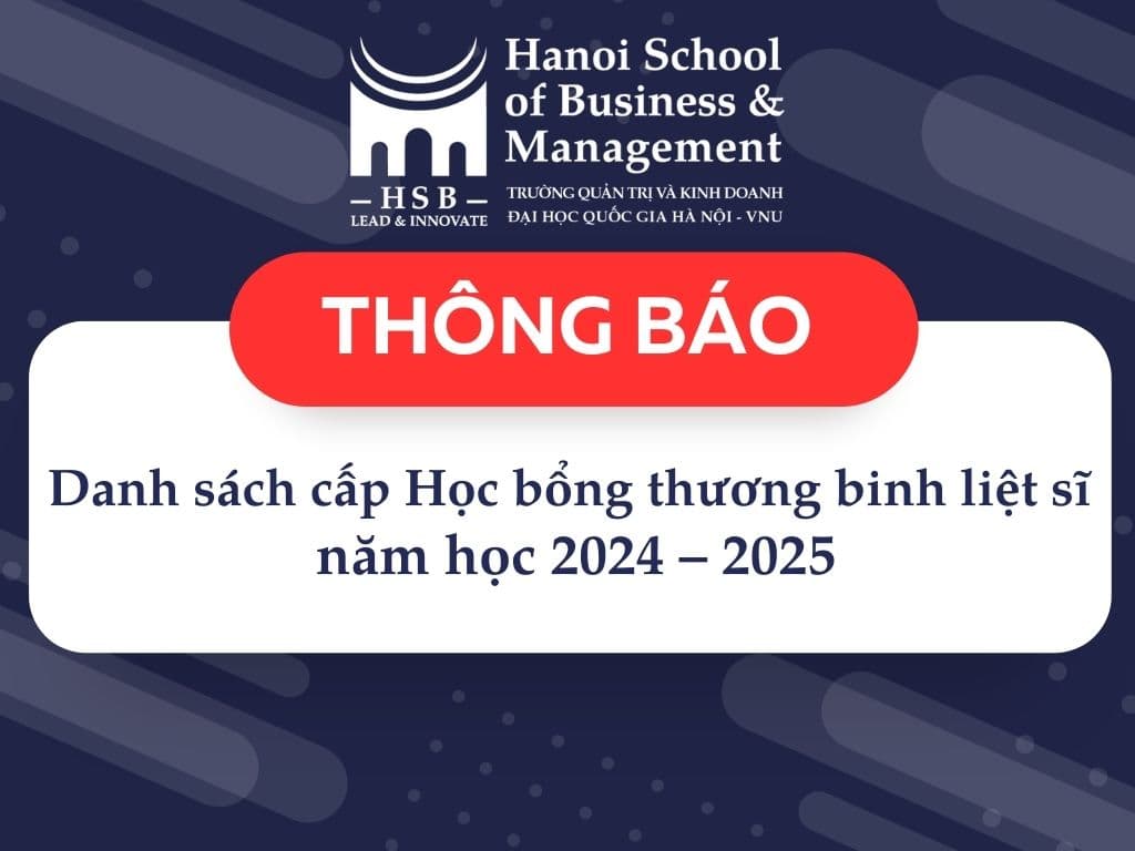 Thông báo Danh sách cấp Học bổng thương binh liệt sĩ của năm học 2024 - 2025
